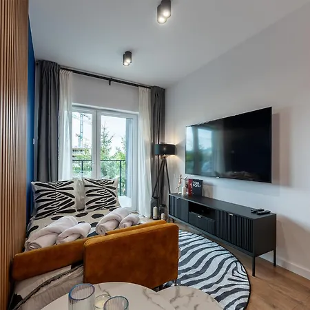 Golden City Haven By Aparo - Nowy Apartament, Winda, Balkon, Szpital Ckd, Uniwersytet Lodž Exteriér fotografie