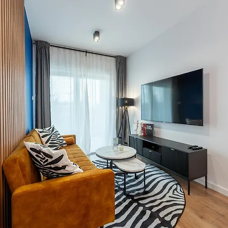 Golden City Haven By Aparo - Nowy Apartament, Winda, Balkon, Szpital Ckd, Uniwersytet Lodž Exteriér fotografie