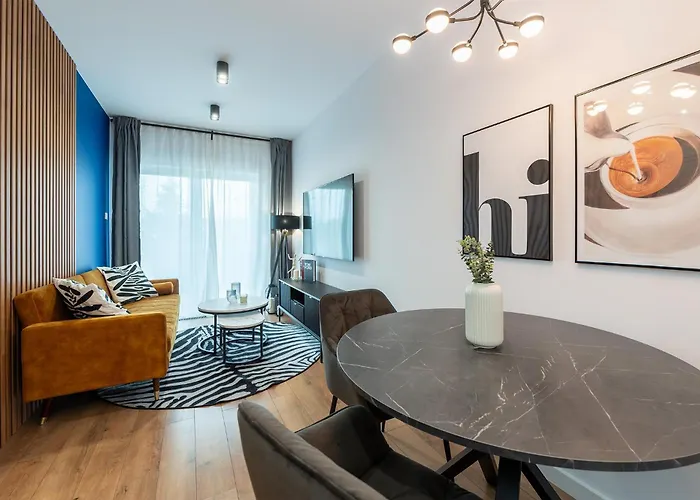 Golden City Haven By Aparo - Nowy Apartament, Winda, Balkon, Szpital Ckd, Uniwersytet